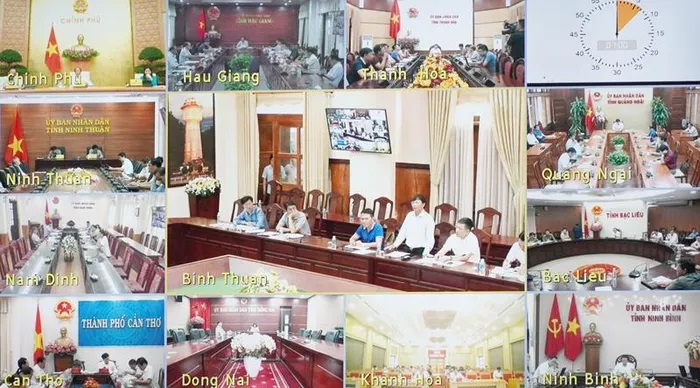Điểm cầu các địa phương